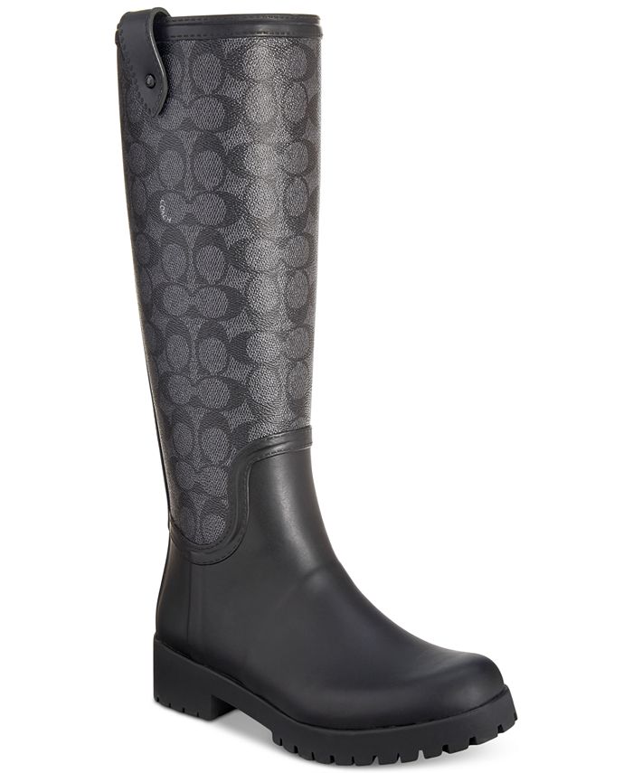 coach all weather boots