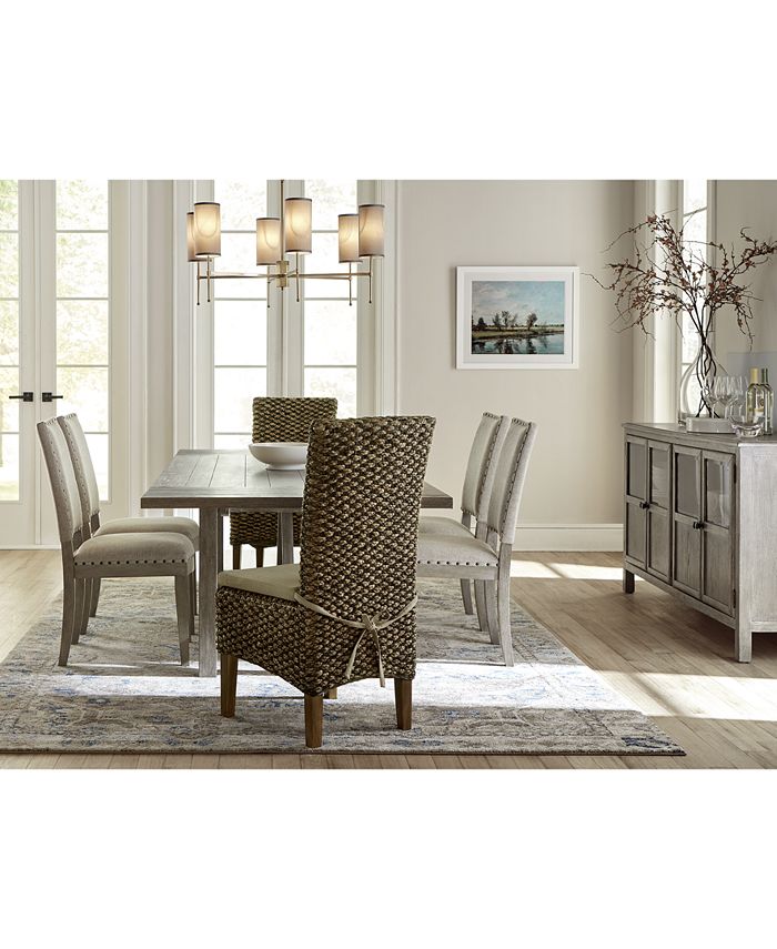 Furniture Parker Expandable Dining Table, Created for Macy's & Reviews Furniture Macy's