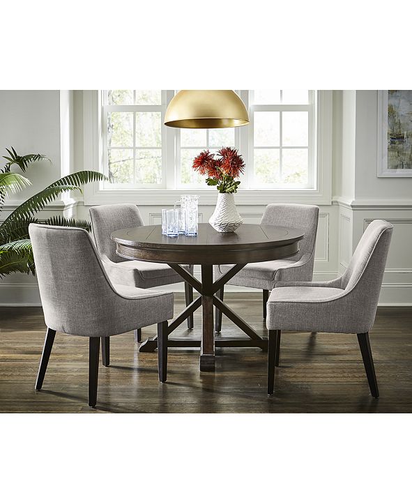 Furniture Everly Square Back Dining Chair, Created for ...