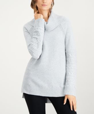 cowl neck sweater