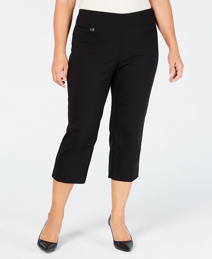 alfani capri pants plus size
