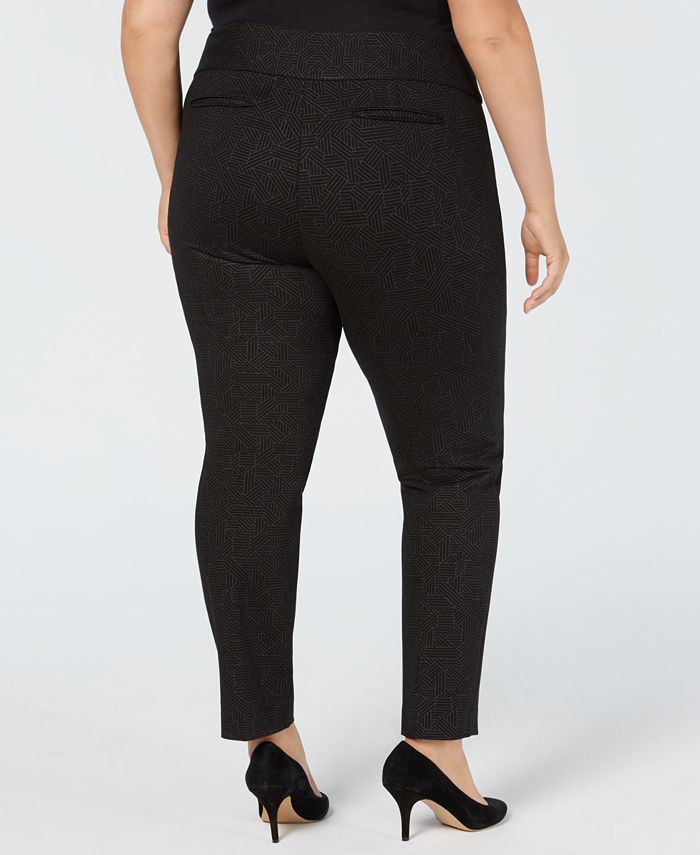 alfani plus size pants