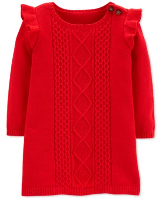 sweater dress for baby girl