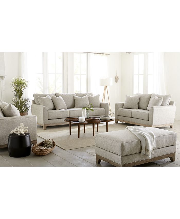 Furniture Closeout Brackley Fabric Sofa Collection Created For Macy S Reviews Furniture Macy S