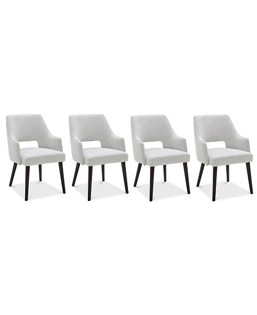 Furniture Aspen Dining Furniture 4 Pc Set 4 Host Chairs Created For Macy S Reviews Furniture Macy S