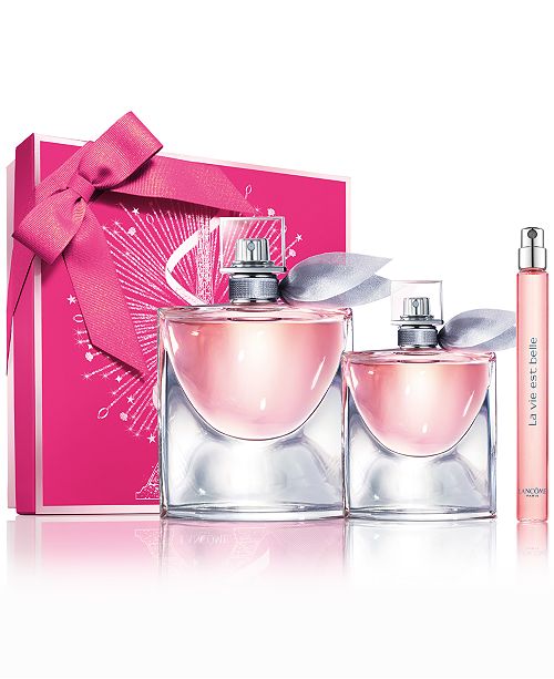 Lancome 3 Pc La Vie Est Belle Gift Set Created For Macy S Reviews Beauty Gift Sets Beauty Macy S