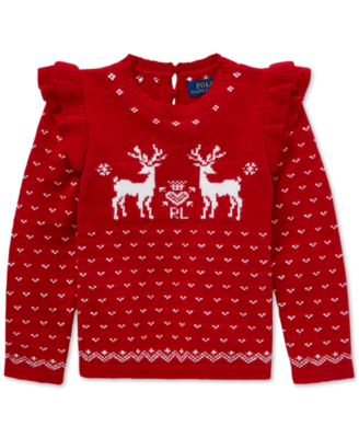 ralph lauren reindeer sweater