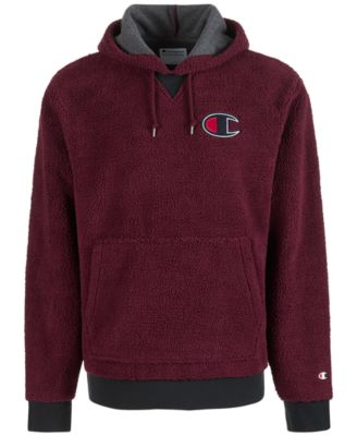 champion men's fleece logo sweatshirt