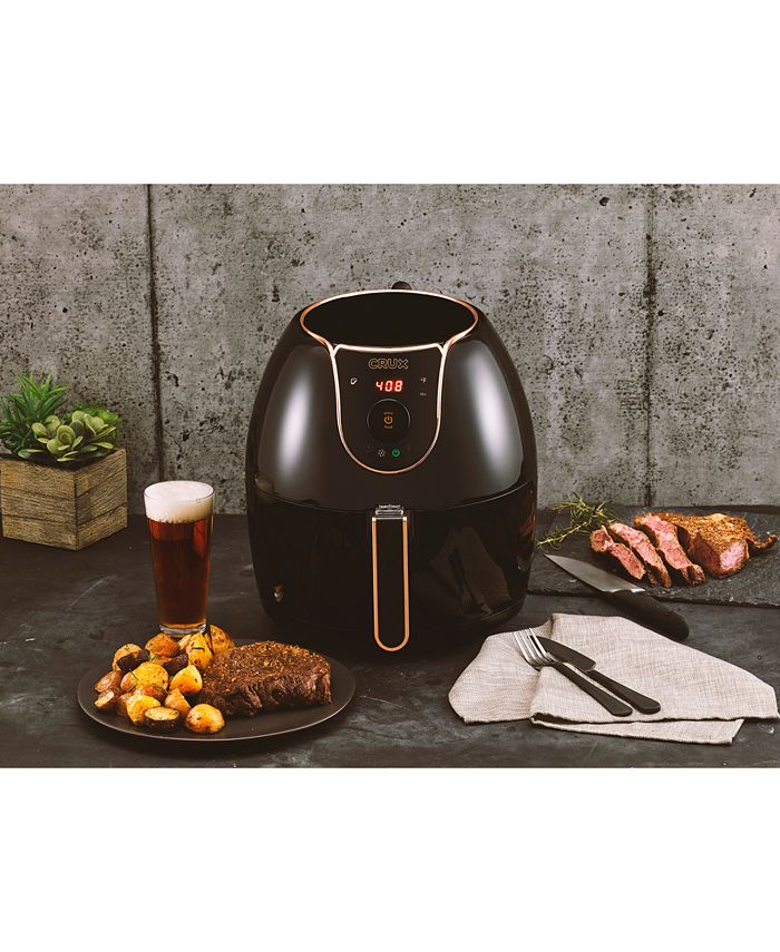 Crux 5.3Qt. Digital Air Convection Fryer 14720, Created for Macy's & Reviews Small Appliances