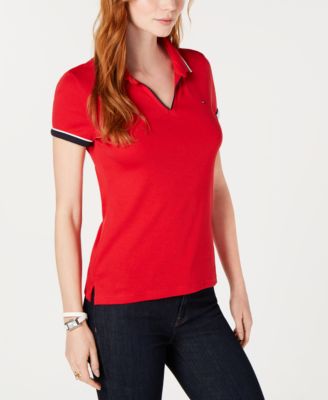 macy's tommy hilfiger polo womens