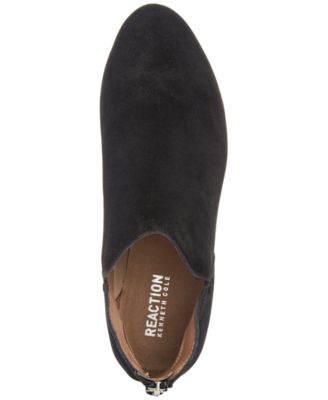 kenneth cole reaction women's side way low heel ankle bootie boot