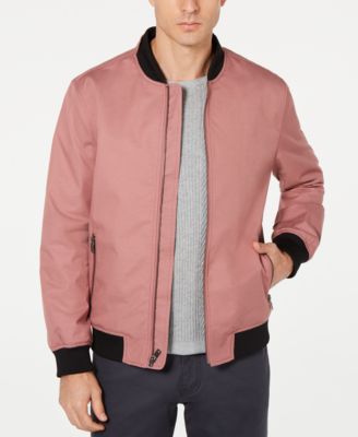 alfani ribbed bomber jacket