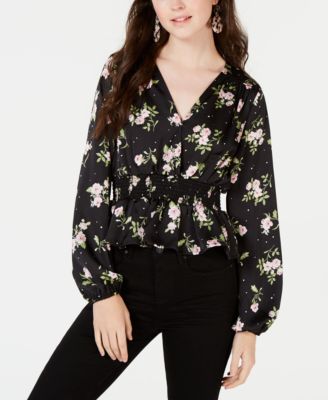 macys satin blouses