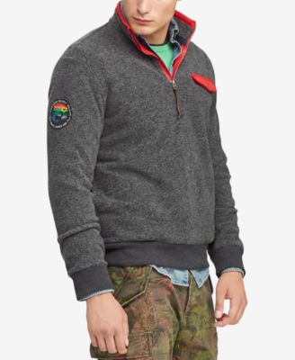 polo pullover fleece