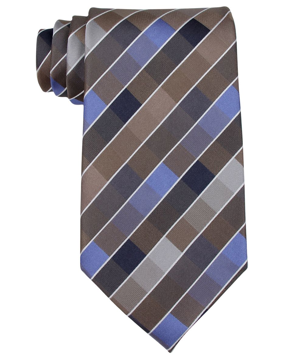 Calvin Klein Tie, Pavo Plaid   Mens Ties