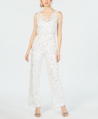 adrianna papell jumpsuit macys