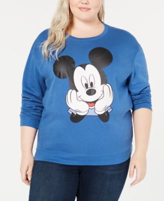 plus size mickey mouse sweater