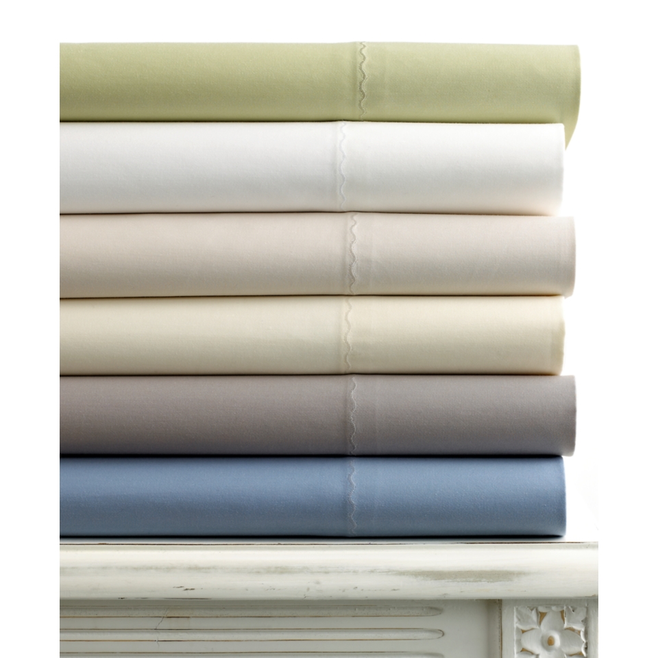 Martha Stewart Collection Bedding, Tide Ridge 300 Thread Count Sheet