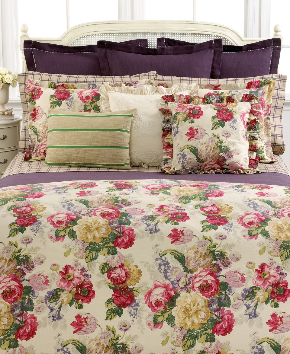 Lauren Ralph Lauren Bedding, Pair of 200 Thread Count Winter Rose