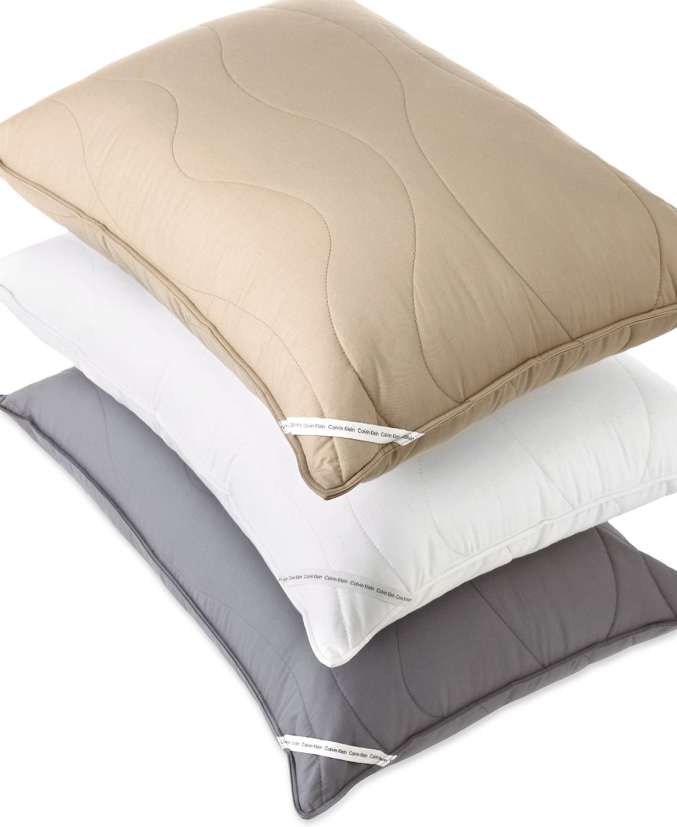 Calvin Klein Bedding, Random Wave Pillows   Pillows   Bed & Bath