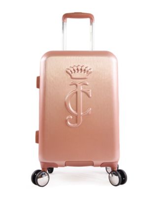 juicy couture rose gold luggage