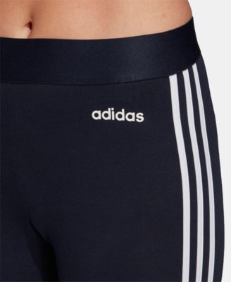 adidas essential 3 stripe leggings ladies