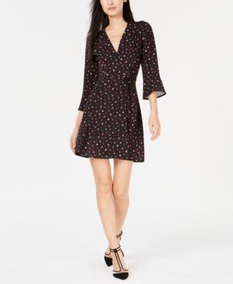 verona floral wrap dress