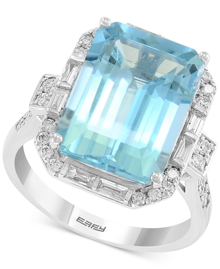 EFFY Collection EFFY® Aquamarine (67/8 ct. t.w.) & Diamond (1/2 ct. t