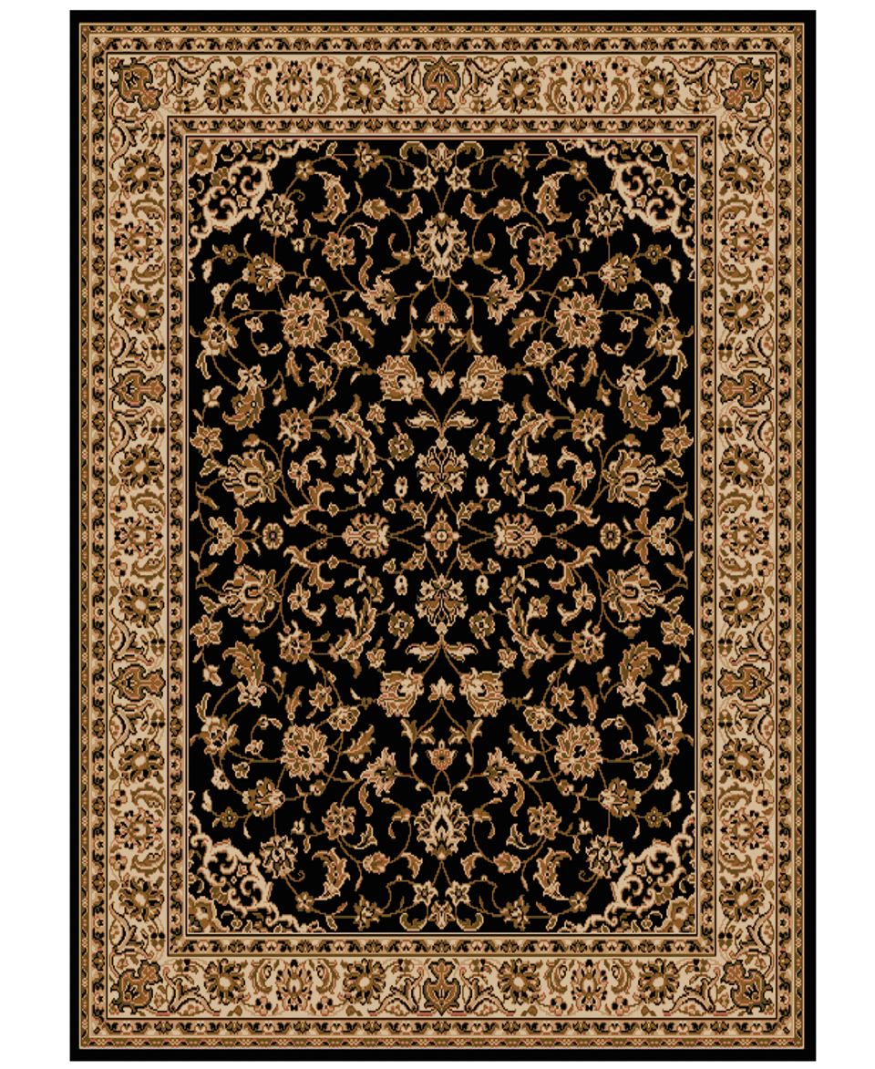 Area Rug, Tamena TAM161 Bijar Black 710 x 112   Rugs