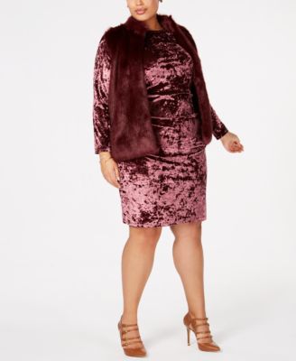 michael kors plus size vest