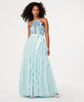 macys gowns juniors