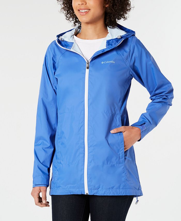 Columbia Long Lined Rain Jacket & Reviews Jackets & Blazers Women