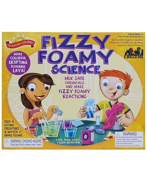 Scientific Explorer Fizzy Foamy Science Kit Reviews Kids Macy S