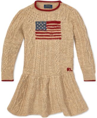 ralph lauren cable knit dress