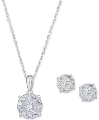 Diamond Necklace And Earring Set Top Sellers, 60% OFF | jsazlaw.com