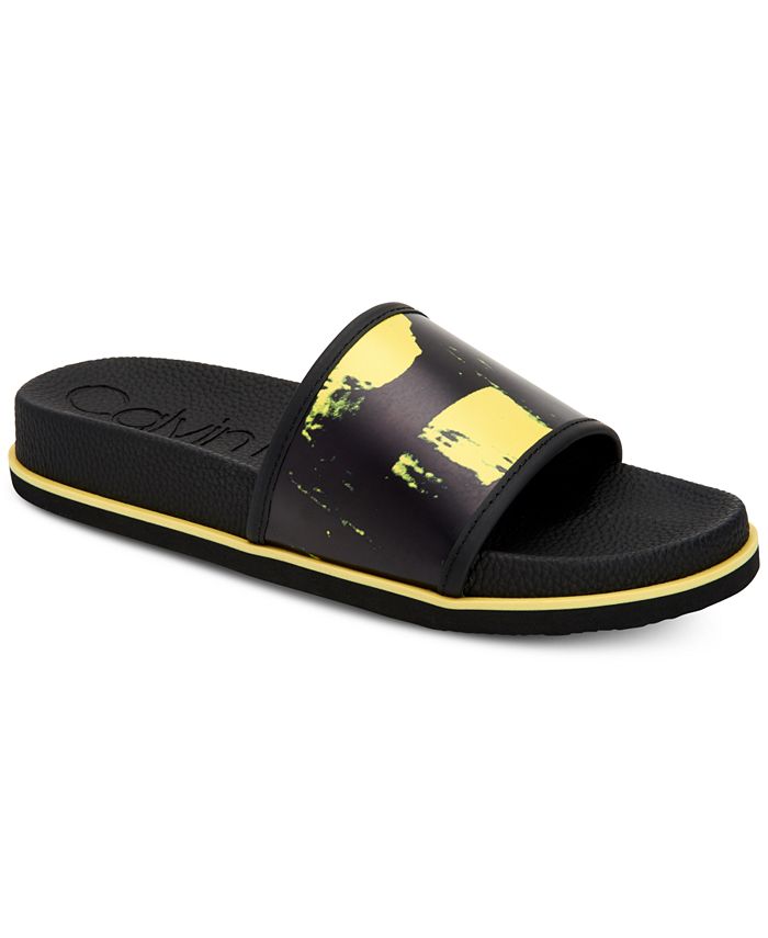 calvin klein mackee slides