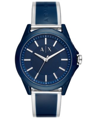 armani exchange blue