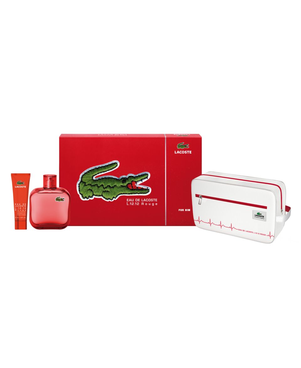 Lacoste Eau de Lacoste L.12.12 Energetic Rouge Gift Set