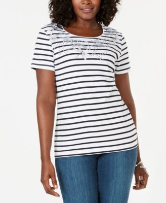 macys plus size tops karen scott