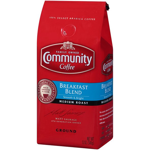 Community Coffee Breakfast Blend Medium Roast Premium Ground Coffee, 12 Oz 6 Pack & Reviews