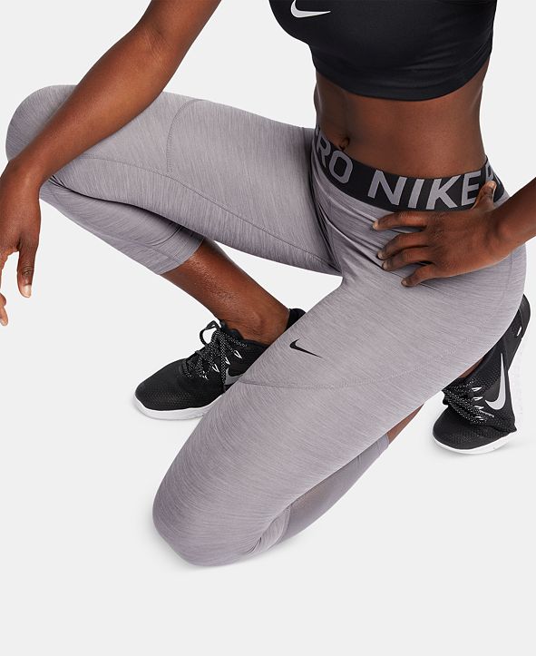 cropped nike pro leggings