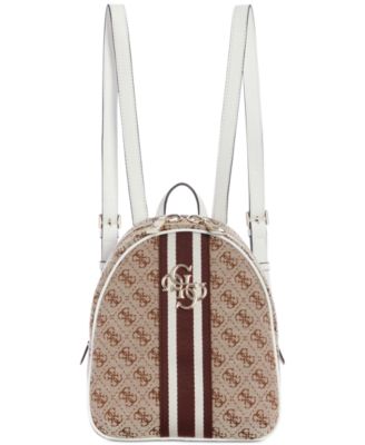 guess vintage logo print backpack