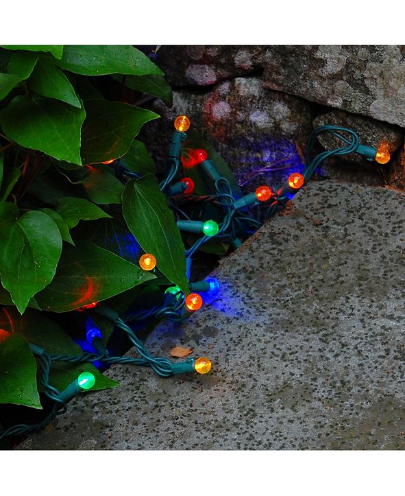 Macy's Lumabase 70 Multi Colored Plastic Globes Electric String Lights