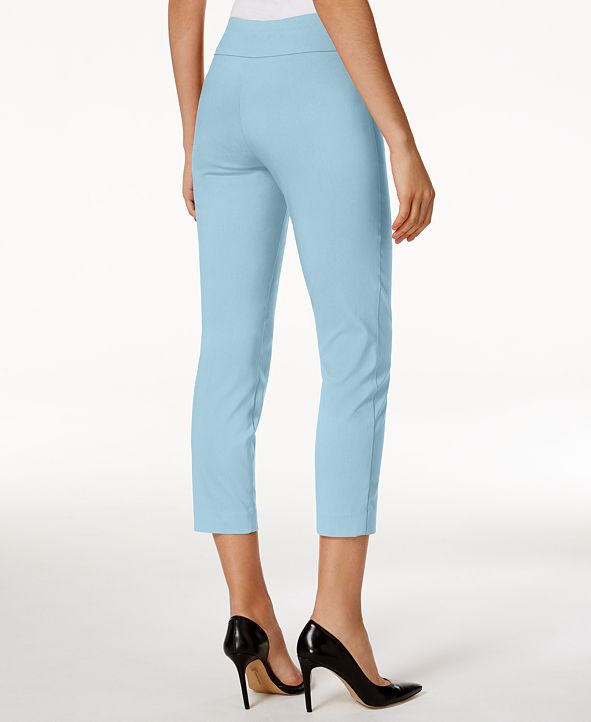 macy's pull on capri pants