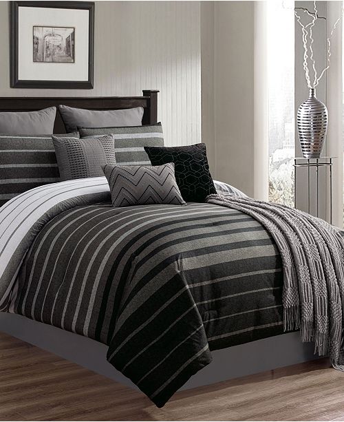 Riverbrook Home Barkley 10 Pc Queen Comforter Set Reviews Bed In A Bag Bed Bath Macy S