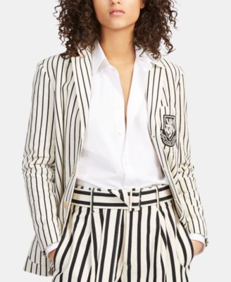 polo ralph lauren striped jacket