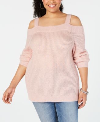 macys cold shoulder sweaters