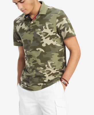 tommy hilfiger camo shirt