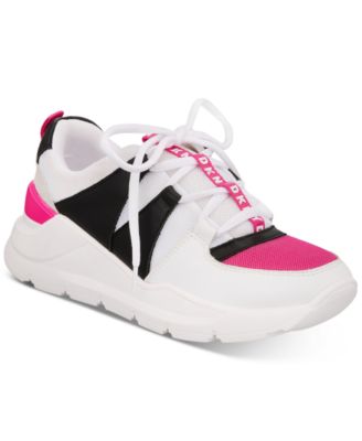 pink dkny trainers