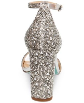 blue by betsey johnson rina dress sandals